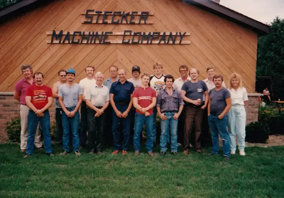 Group of Stecker Employees in 1984